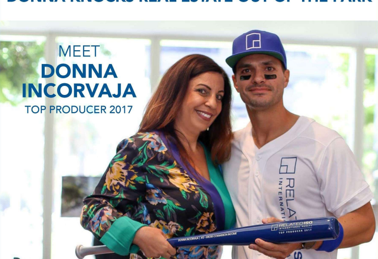 DONNA KNOCKS REAL ESTATE OUT OF THE PARK